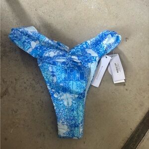 Bydee blue Patterned Bikini Bottom